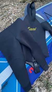 Cressi combineznon Neopren Wetsuit WindSurf Scuba sporturi apa 5MM XL