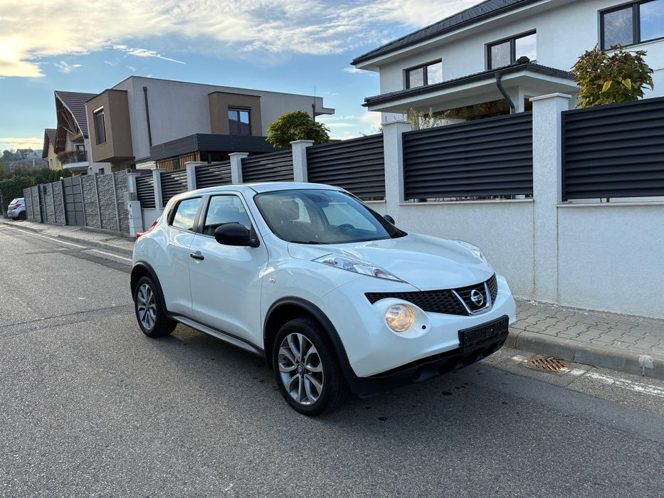 Nissan Juke  Alb Perlat  1.5 diesel  Euro 5