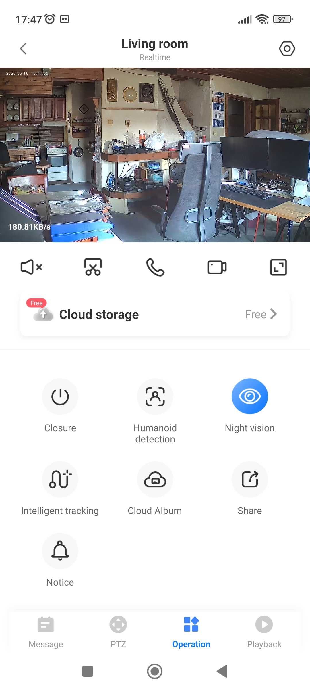 HD, WIFI,  Camera Outdoor 360 PTZ IP