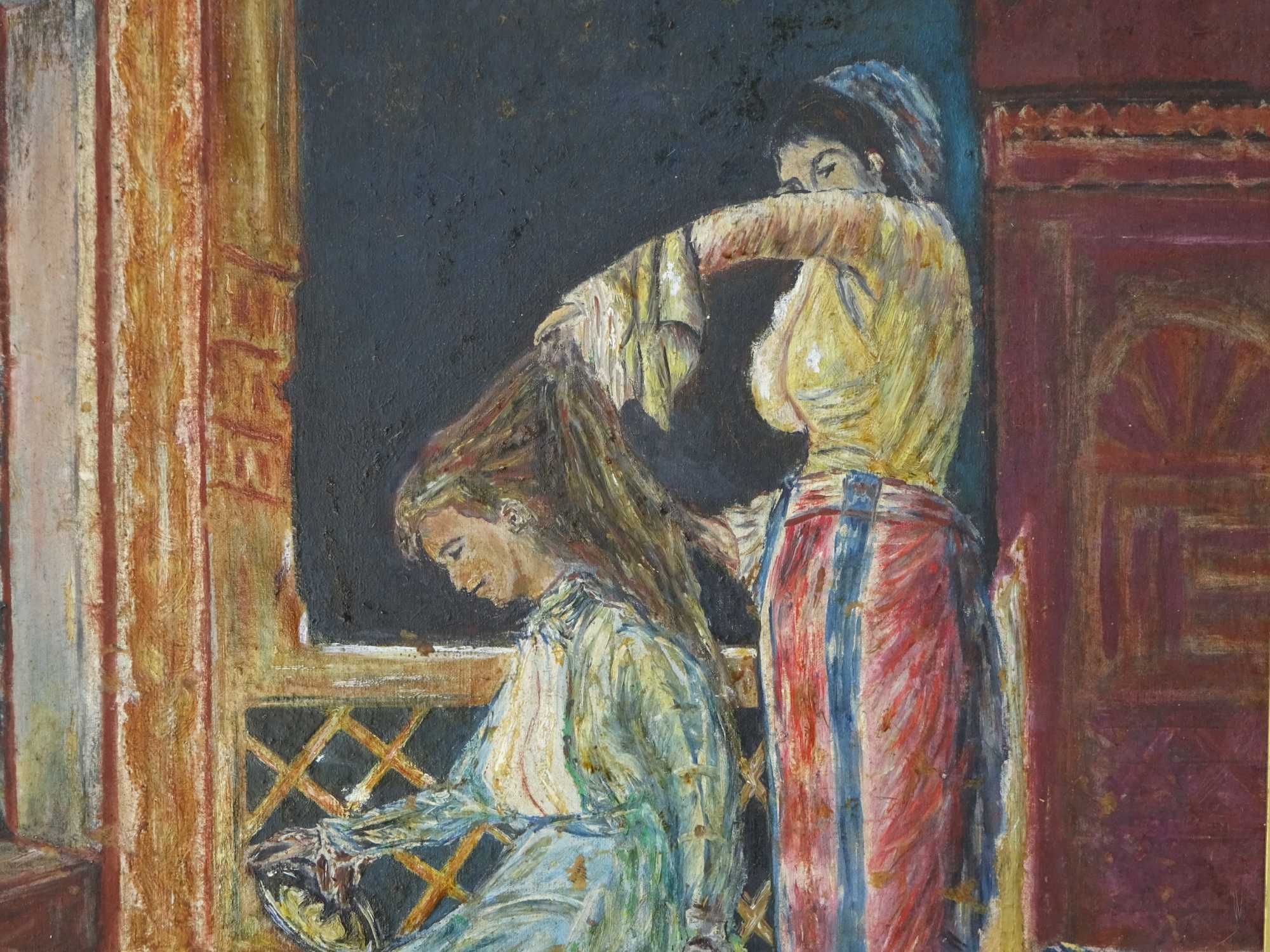 Tablou Nicolae Iorga, ‘Interior’| pictura in ulei pe panza