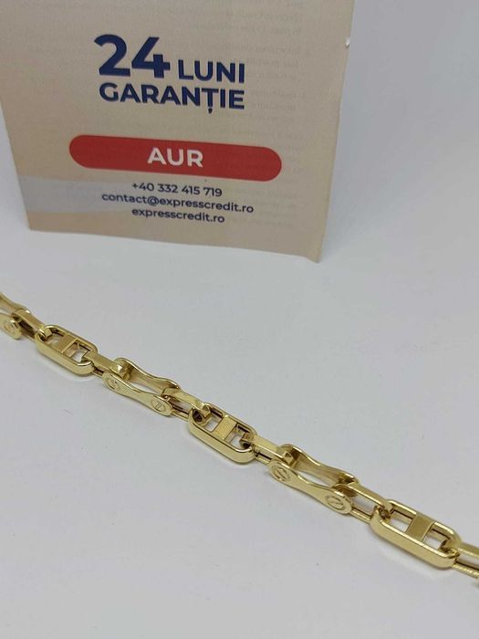 Bratara aur 14k 12.38g (33647/30 Pacurari 2) Garantie 2 ani!