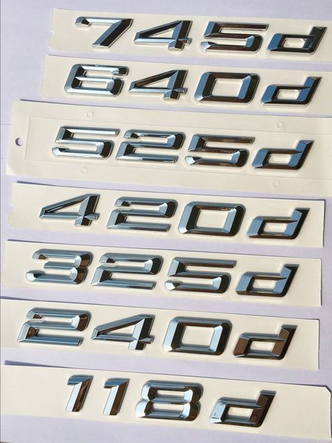 Емблема за багажник на БМВ,BMW 320,325,530,525,535,730