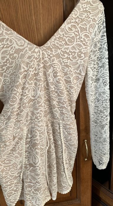 Salopeta dantela eleganta, fina si casual noua