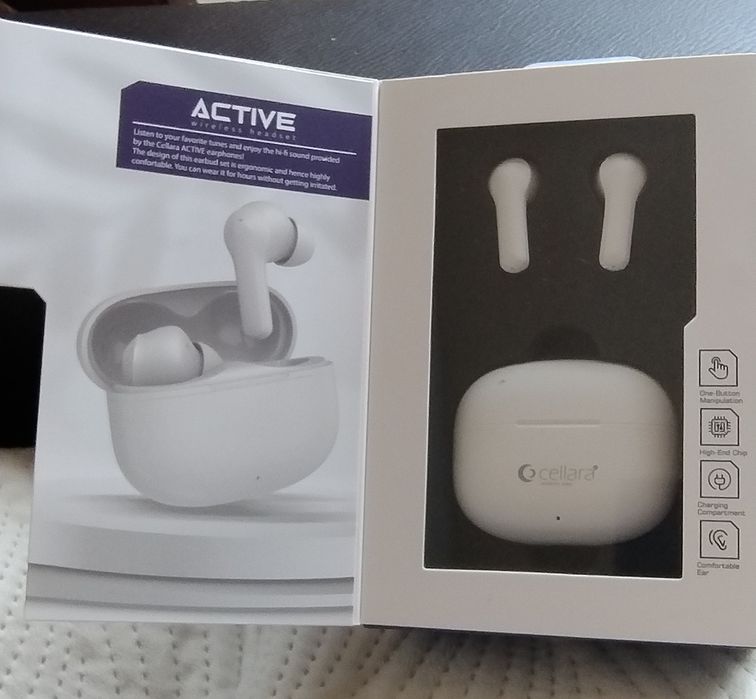 Căști wireless Cellara  Active