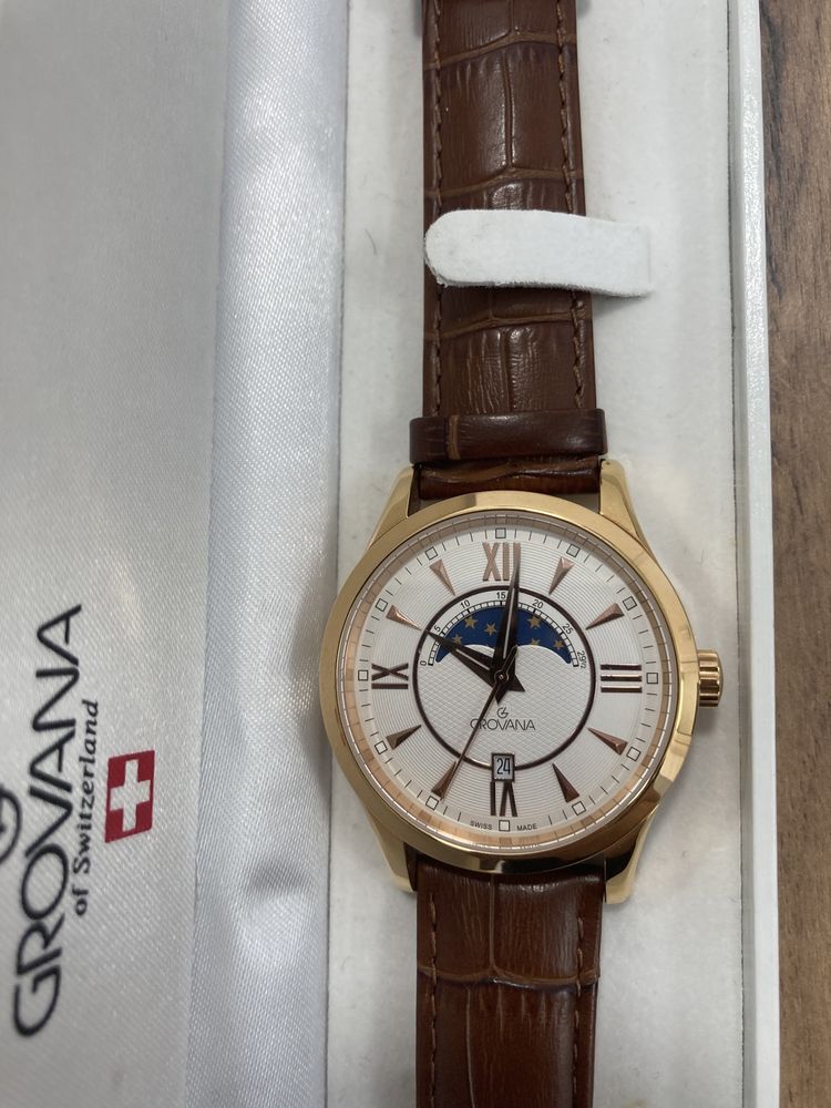 Оригинален швейцарски часовник GROVANA 1204.1