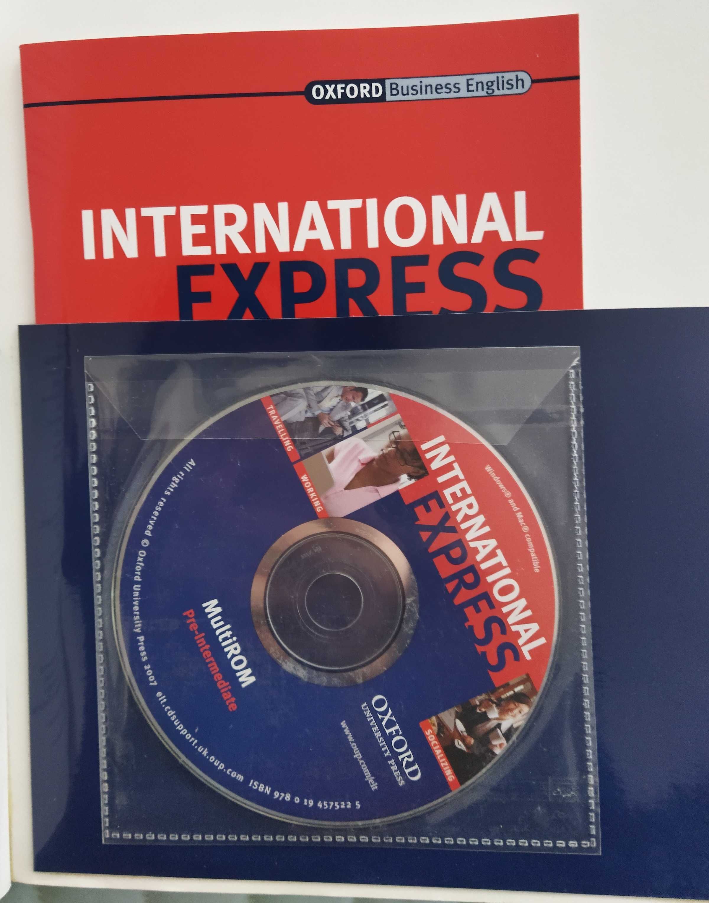 Учебник по английски език International express + CD