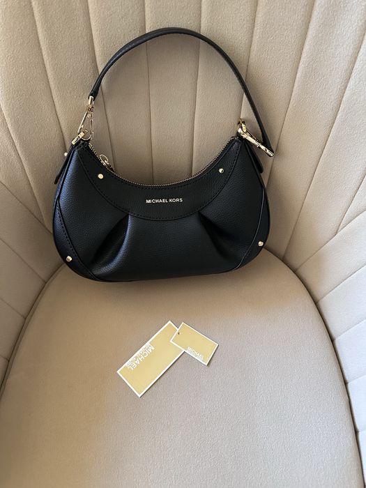 Michael Kors Enzo дамска чанта от естествена кожа