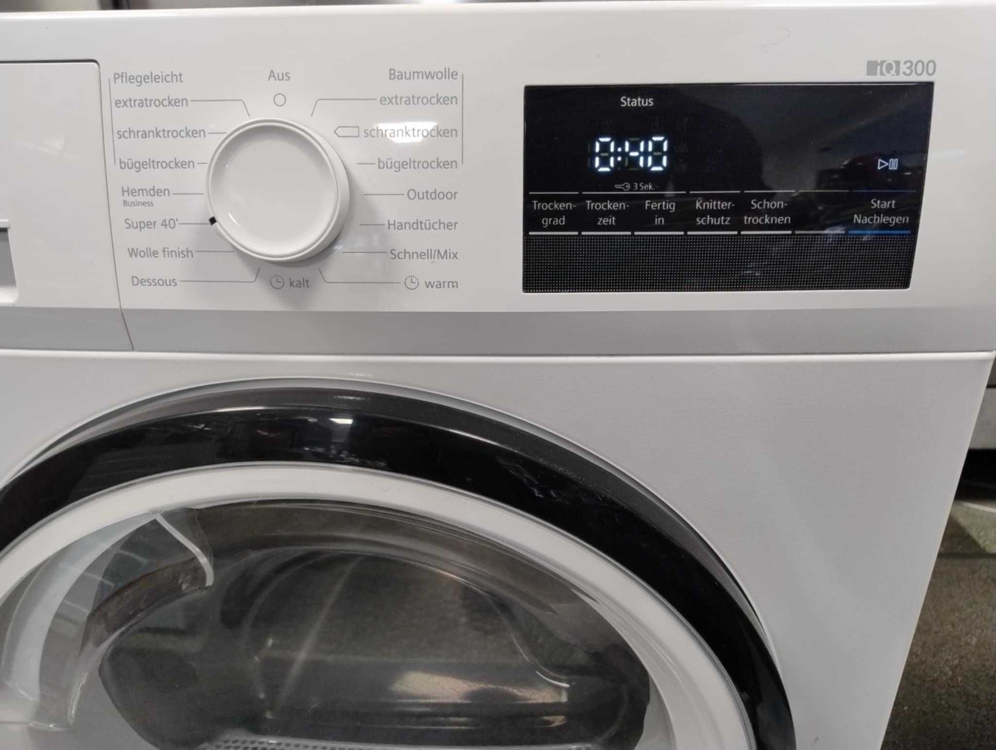 А++ Сушилня с термопомпа Siemens-Сименс iQ300 8 кг SoftDry
