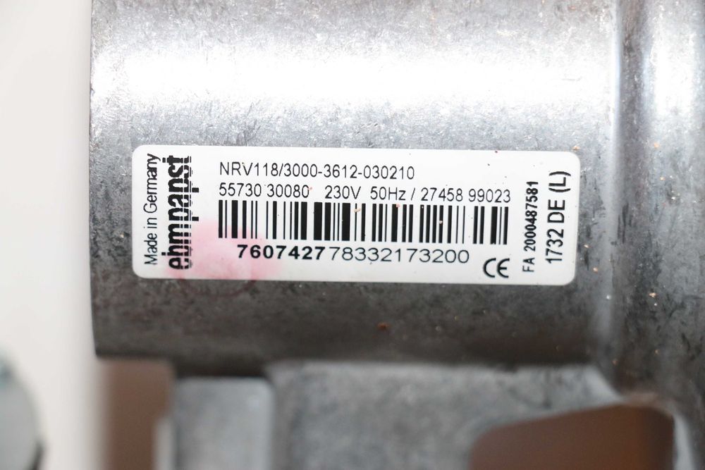 Ventilator NRV 118 vana gaz GB ND 055 centrala Viessmann Vitodens 050