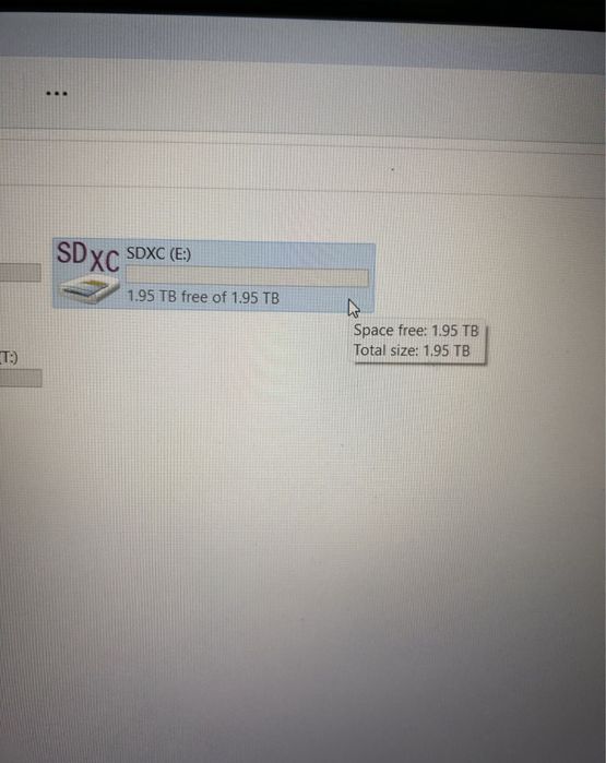 Card memorie MicroSD XC 2 TB