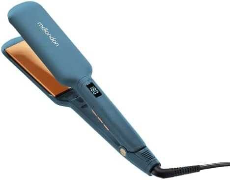 Нова Широка Преса за Коса mdlondon PHAT Идеална за Гъста и Дълга Коса