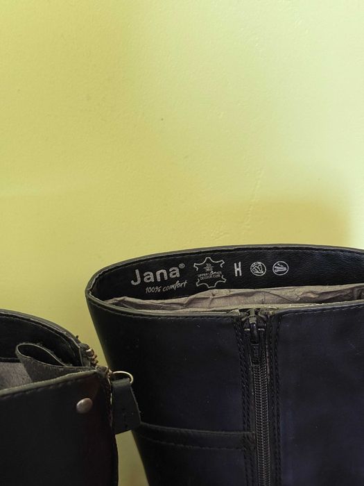 Дамски ботуши от естествена кожа