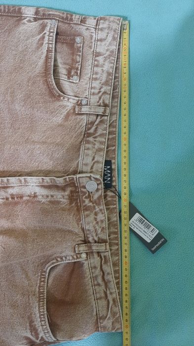 Blugi MAN pentru bărbați inalti (2 metri), talie 103 cm., crac 86 cm.