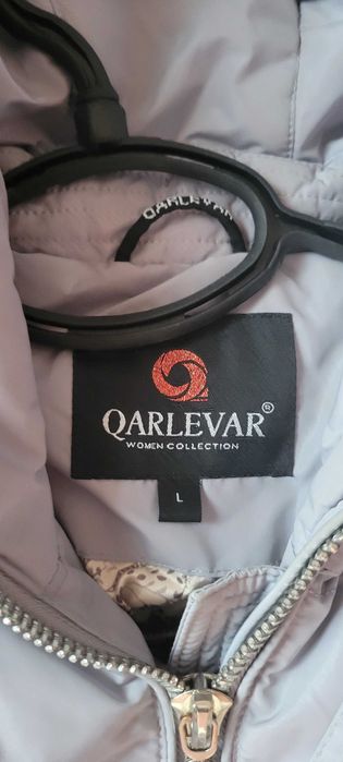 Дамско, зимно яке с яка от естествен косъм от лисица