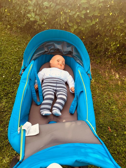 Stokke XploryV4Urban Blue+Kit iarna