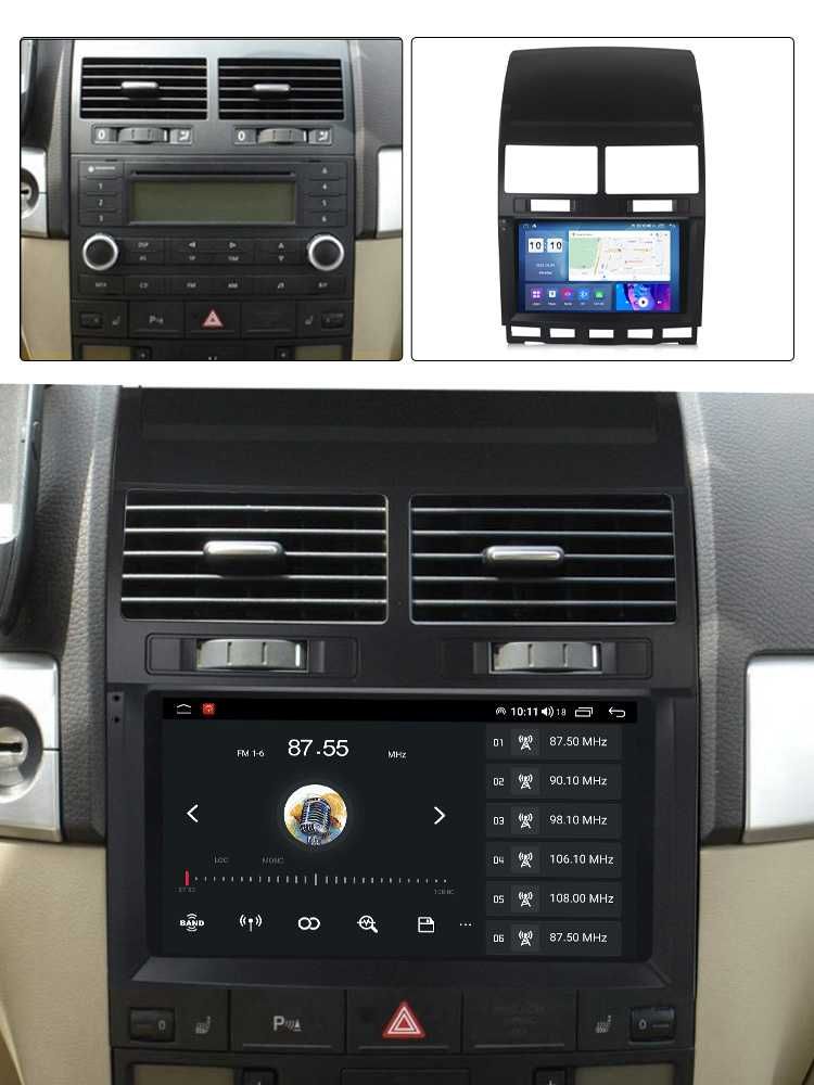 Navigatie Touareg 2002-2011, 9 INCH 2GB RAM, DSP, Android 13