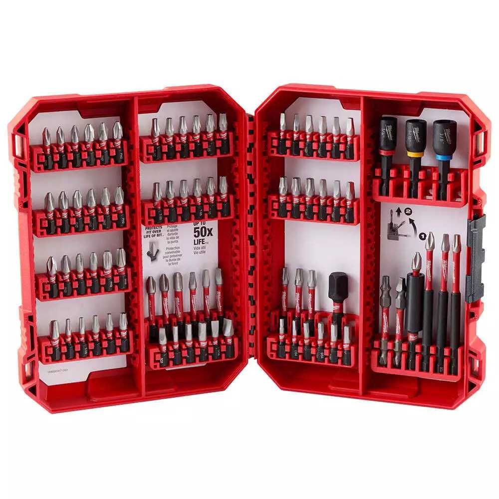 Milwaukee SHOCKWAVE Impact Duty Driver Bit Set 80pcs! Новый! Оригинал!
