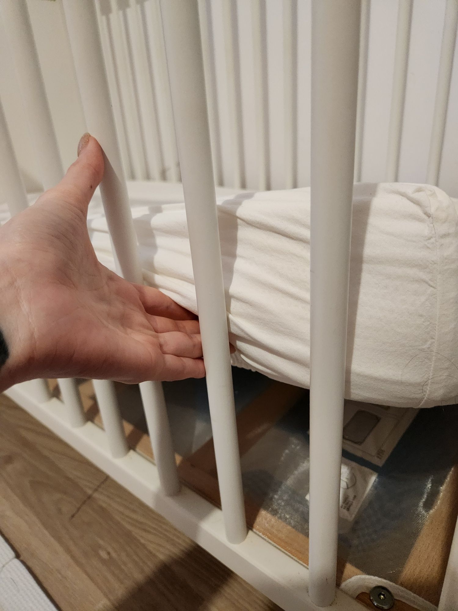 Бебешко легло / кошара с матрак и протектор