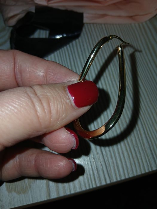 Золотые серьги 585