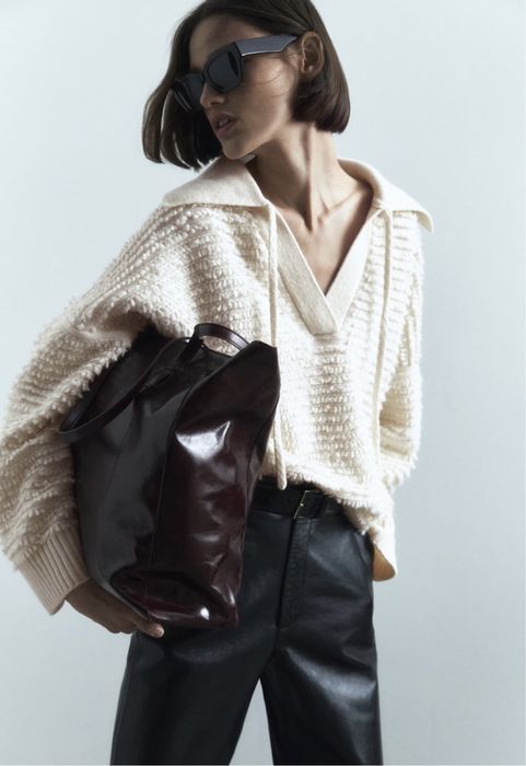 Pulover Massimo Dutti, bucle