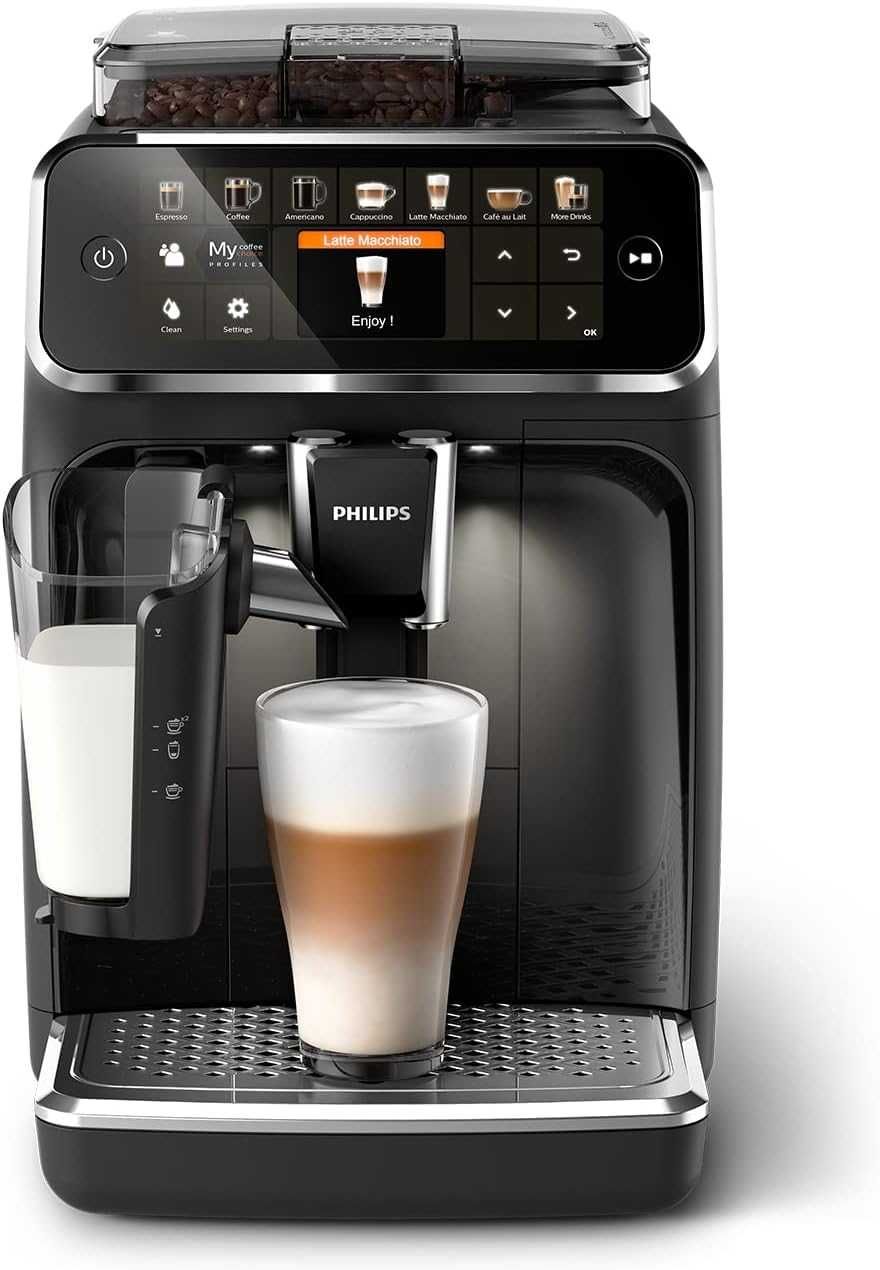Кафеавтомат Philips 5400 LatteGo Филипс кафемашина с дисплей и кана