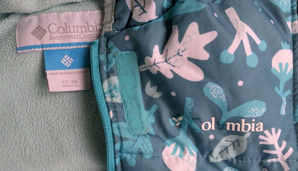 Salopeta Columbia 12-18 luni