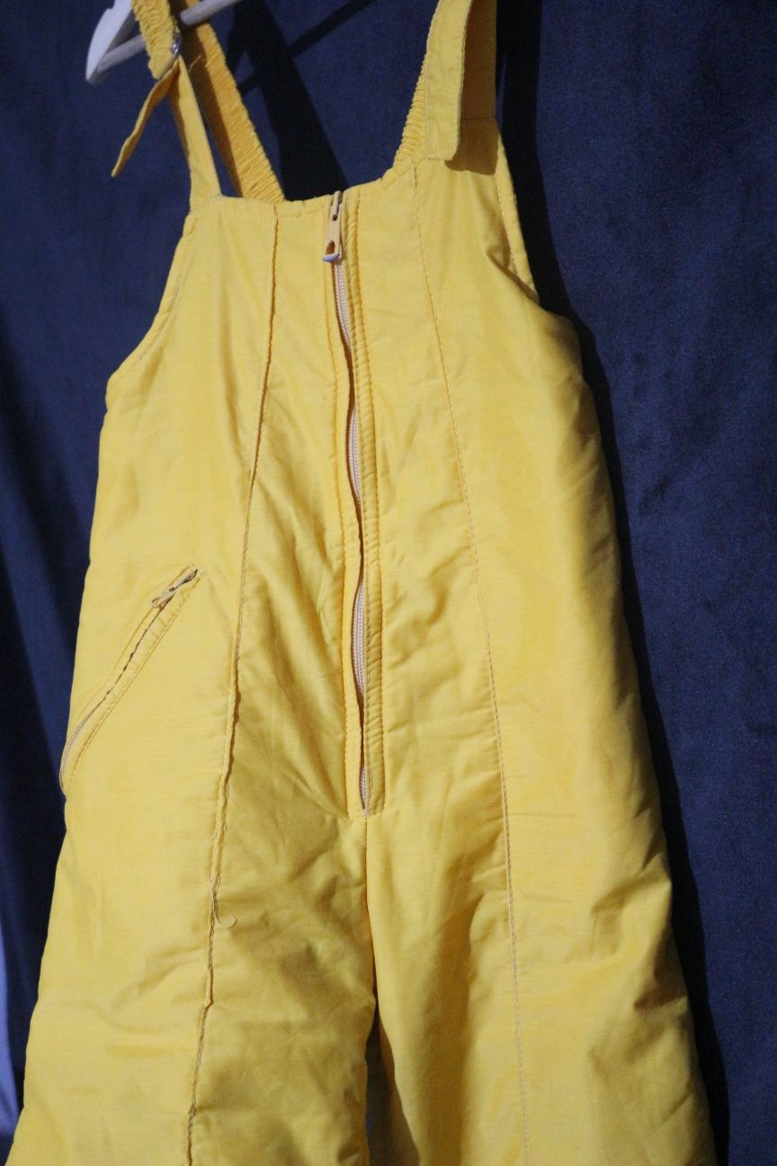 Pantaloni ski snowboard salopeta schi fas iarna retro