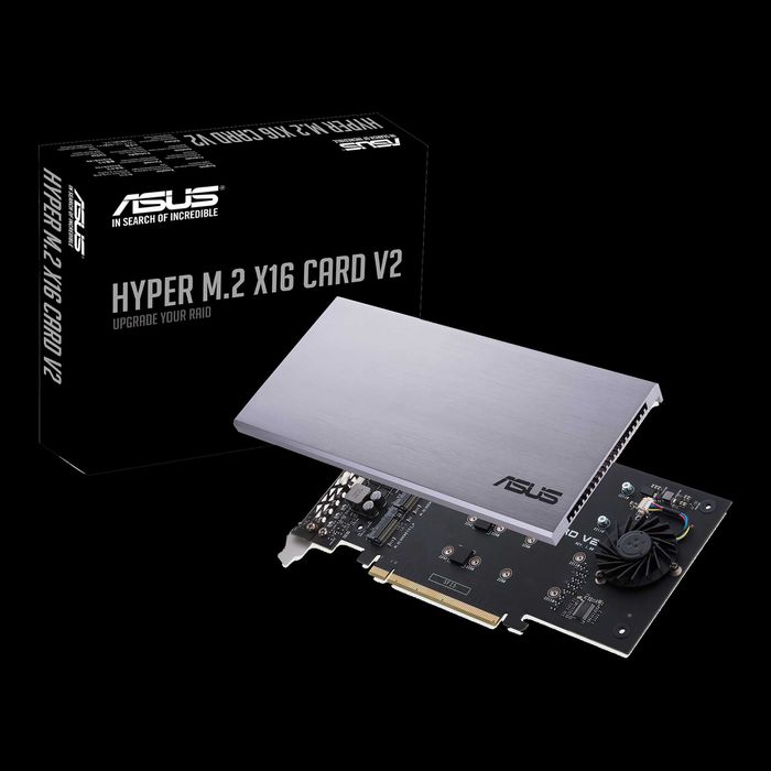 asus hyper m2. v2 pcie 4.0 resigilat
