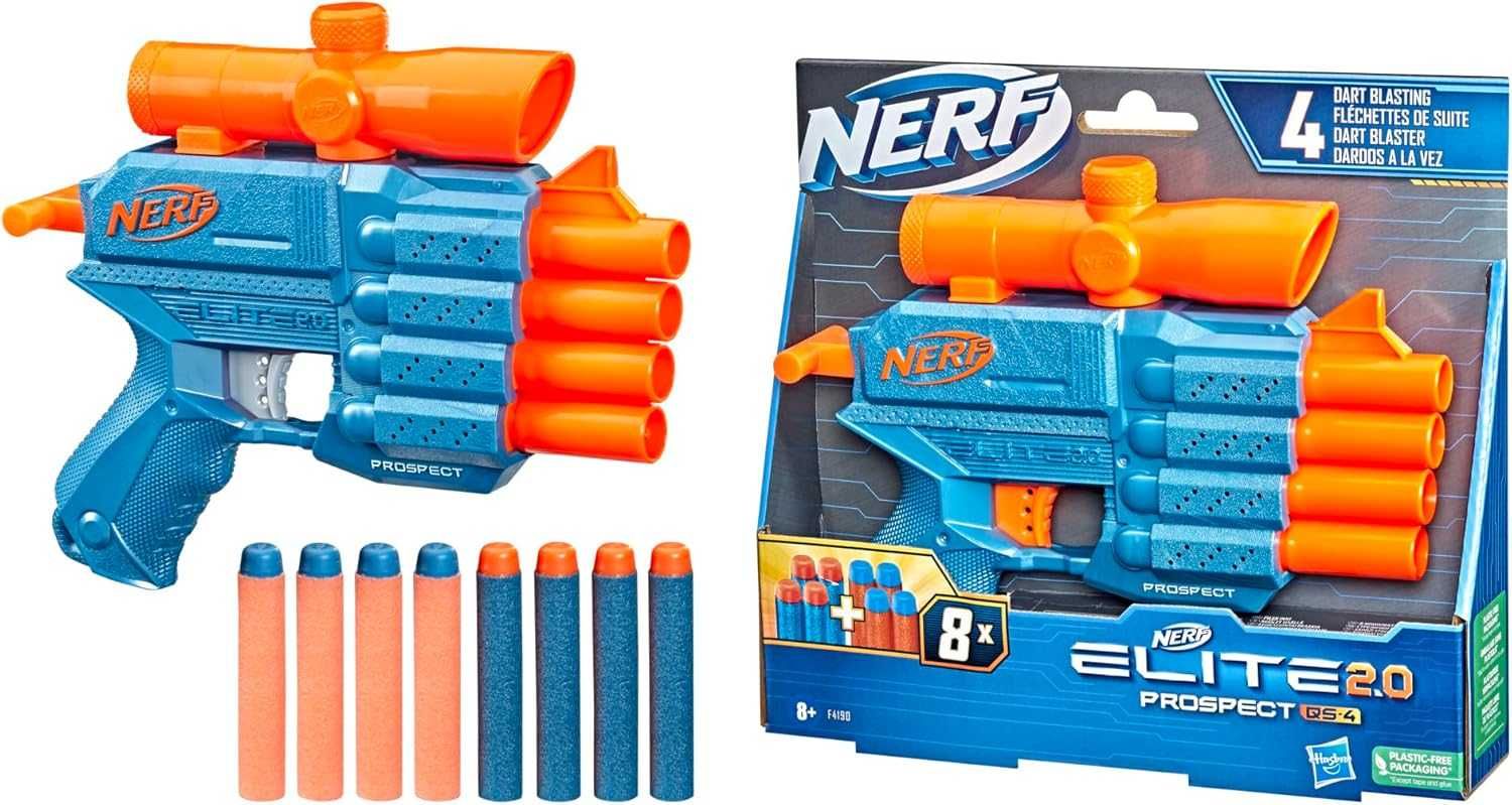 Бластер Нърф Nerf Elite 2.0 Ranger PD-5 Пистолет Помпа 3 вида