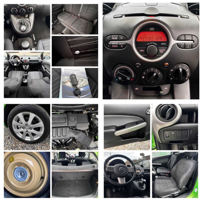 Mazda 2*Tuv Germania*jante de aliaj*clima*af.2010*benzina*86 cp !