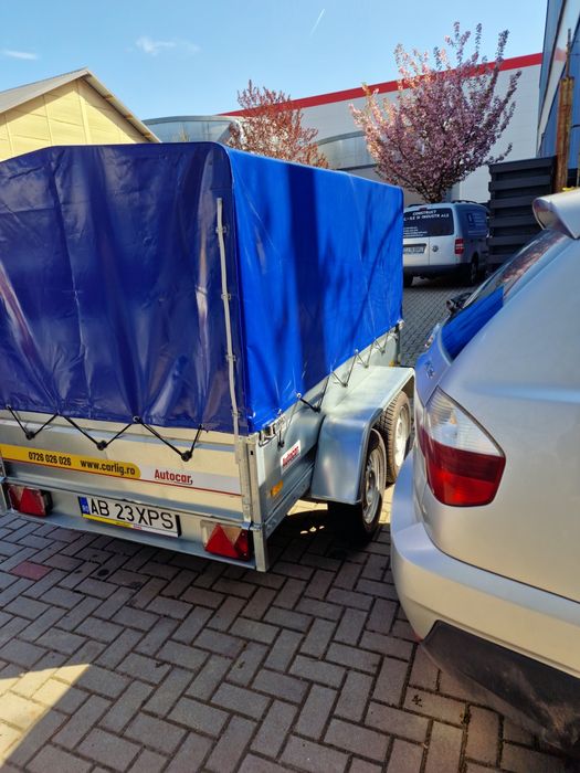 Închiriere remorca 750kg--Cat.B---Transport marfă