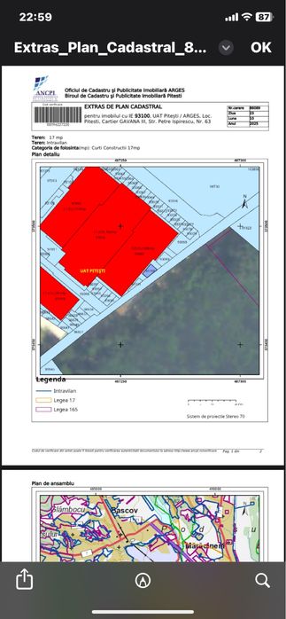 Proprietar Vand Loc de Parcare Gavana 3 Sup 17 mp Pret 16200 lei