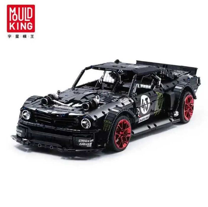 Set constructie Mould King Masinuta RC Ford Mustang Hoonigan 3201 pcs