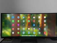 Monitor DELL 34,5 curbat