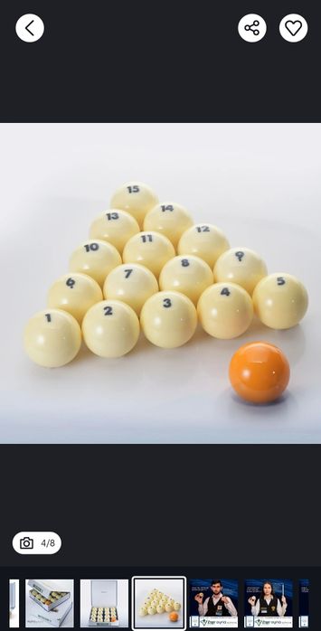 Billard shar  Start Billiards