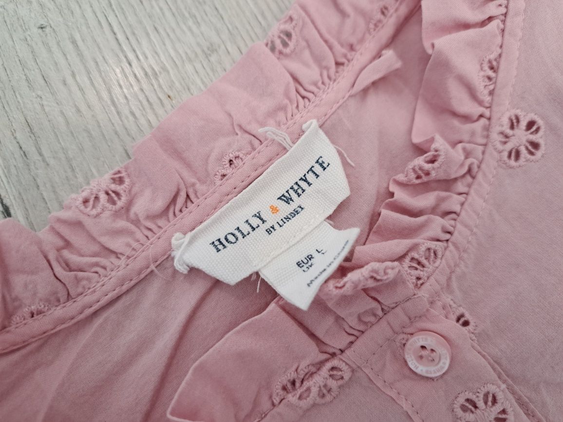Holly&White риза памук с бродерия р-р Л