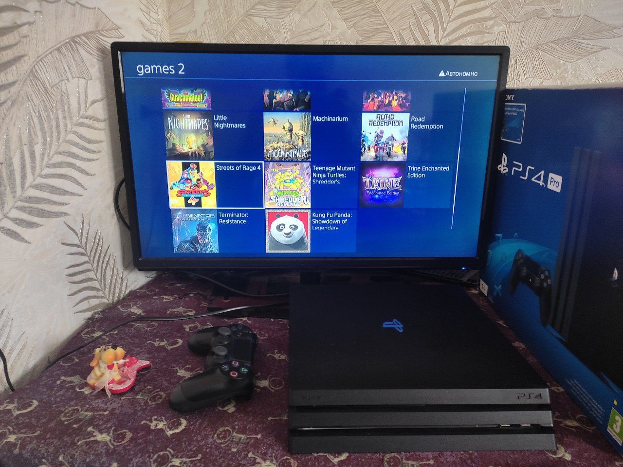 PlayStation 4 pro 6.72 +40 ta o'yin