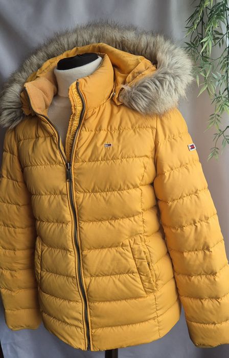 Geaca dama pene-puf Tommy Hilfiger nr.M originala