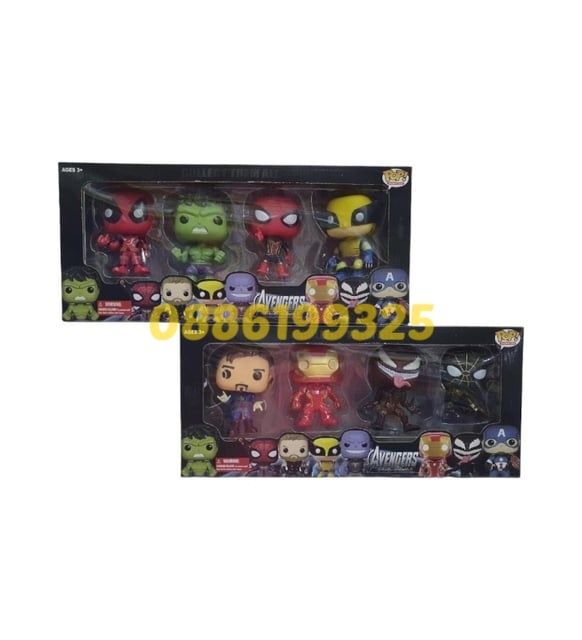 Funko Pop Фигурки Спайдърмен Сет 4броя, Funko POP Spiderman фигурки