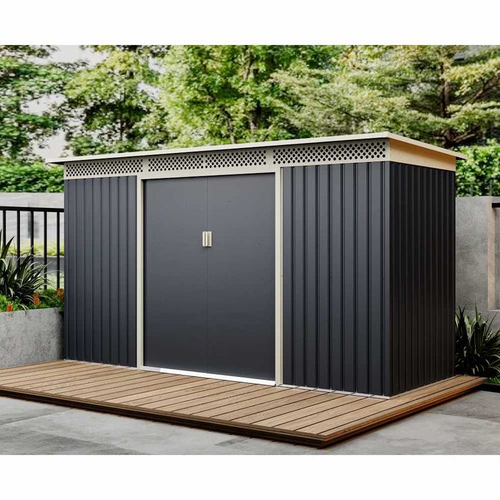 Casuta / magazie de gradina premium metalica, MESTERINO Bella-C