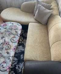 Ъглов диван, използван кратно време, без забележки