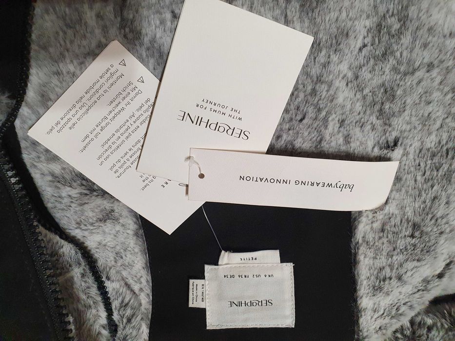 3 в 1 зимна парка за бременни - преди,  по време и след бременността S