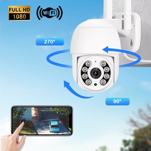 Интелигентна WIFI/IP охранителна камера с въртене на 270°  /SMK006/
