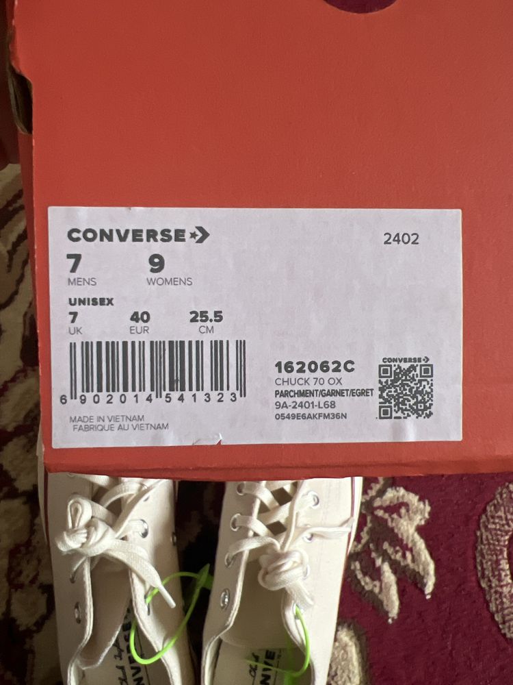 Оригинальные Converse Chuck 70 (с коробкой)