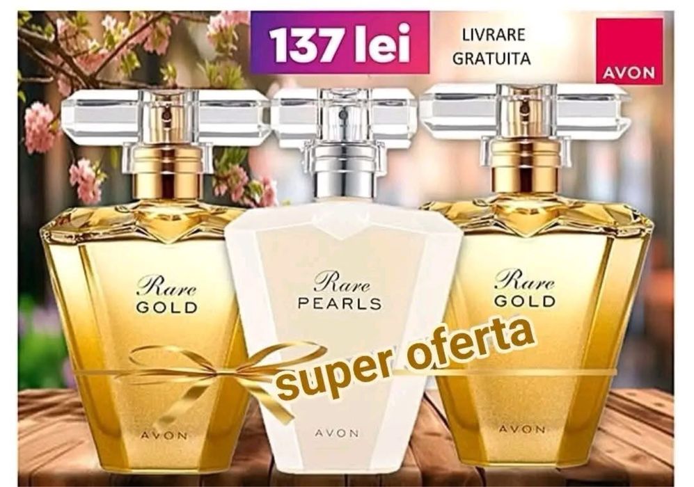 Parfumuri avon rare pearls si rare gold