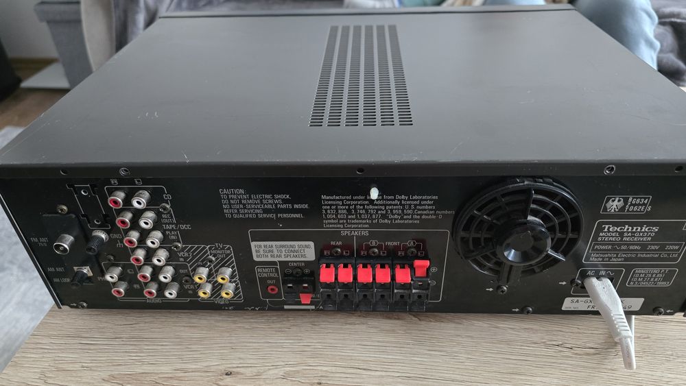 Technics SA-GX370 amplificator 5.1 si stereo nu Bose,kef,jbl,dali,jamo