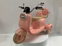 Scuter cu 3 roti si RC, pt. 2 copii, Kinderauto FavorBaby 2x 35W Pink