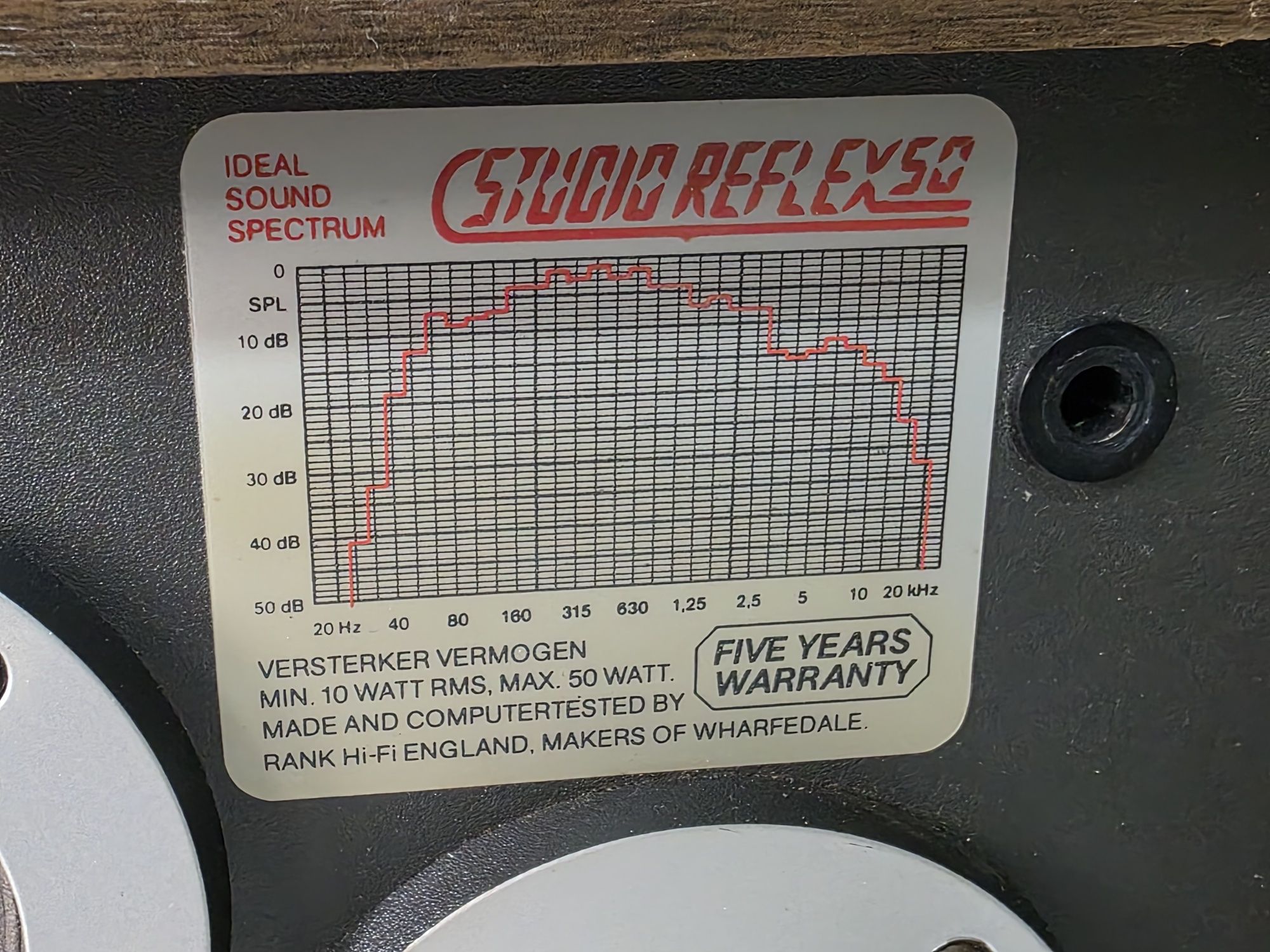 Тонколони Wharfedale Studio Reflex 50