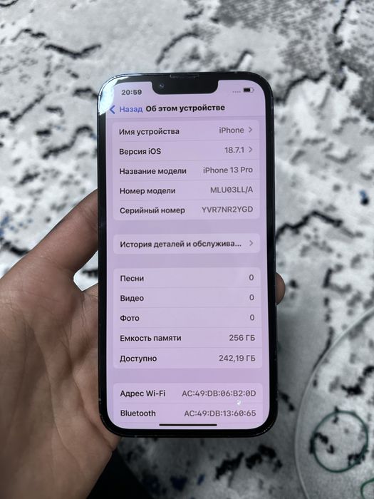 Iphone 13 pro 256tali