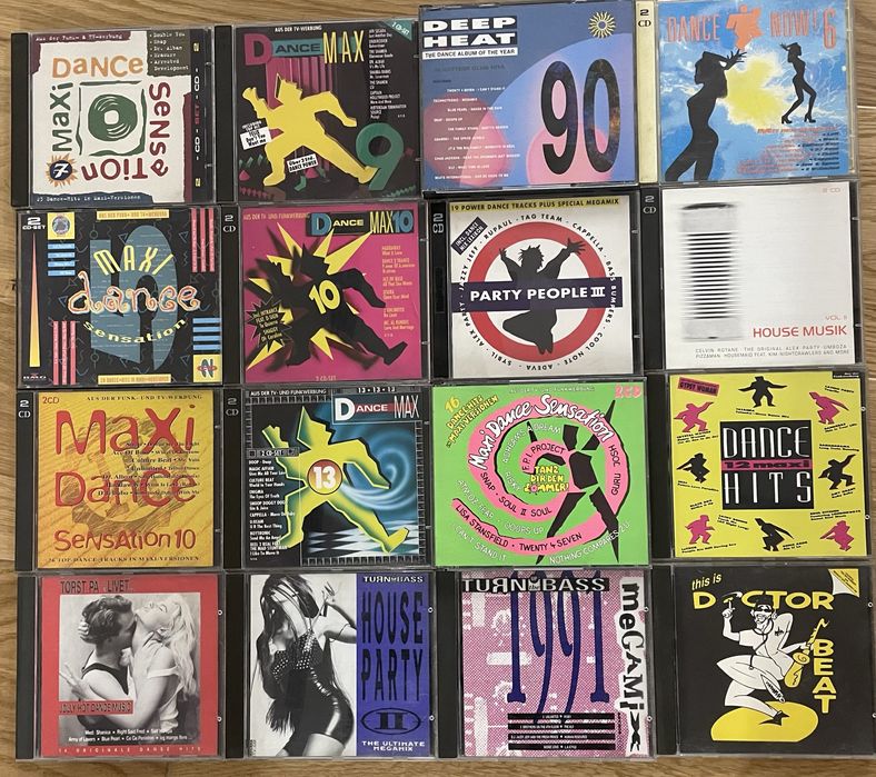 CD uri originale Maxi Dance anii 90